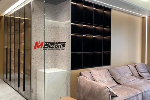 柳州市興怡園現(xiàn)代簡約風格三居室裝修案例